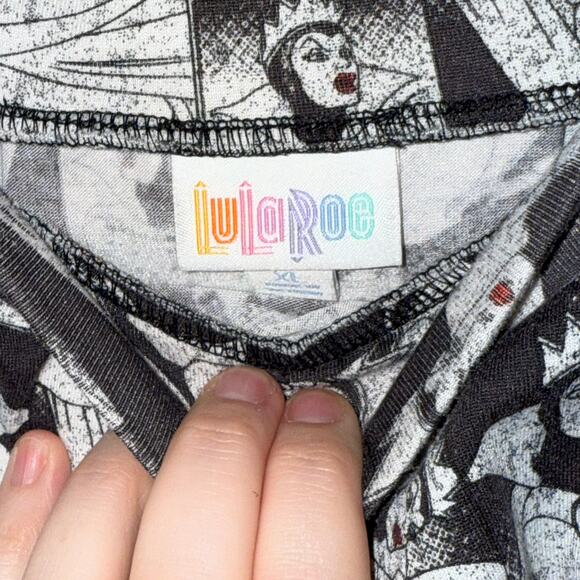 LuLaRoe Disney Madison Evil Queen Villains Skirt w/ Pockets Sz XLarge - Picture 3 of 3